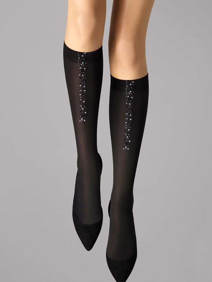 Wolford Pearl-knee-highs  AW 2016 2017 Legwear | Pantyhose Library